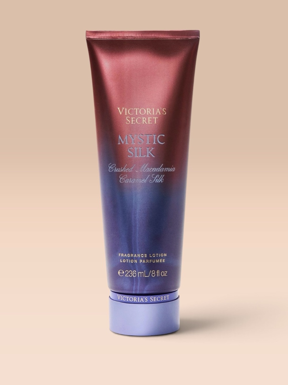 Victoria's Secret Mystic Silk Fragrance Lotion - Red and Purple Ombre